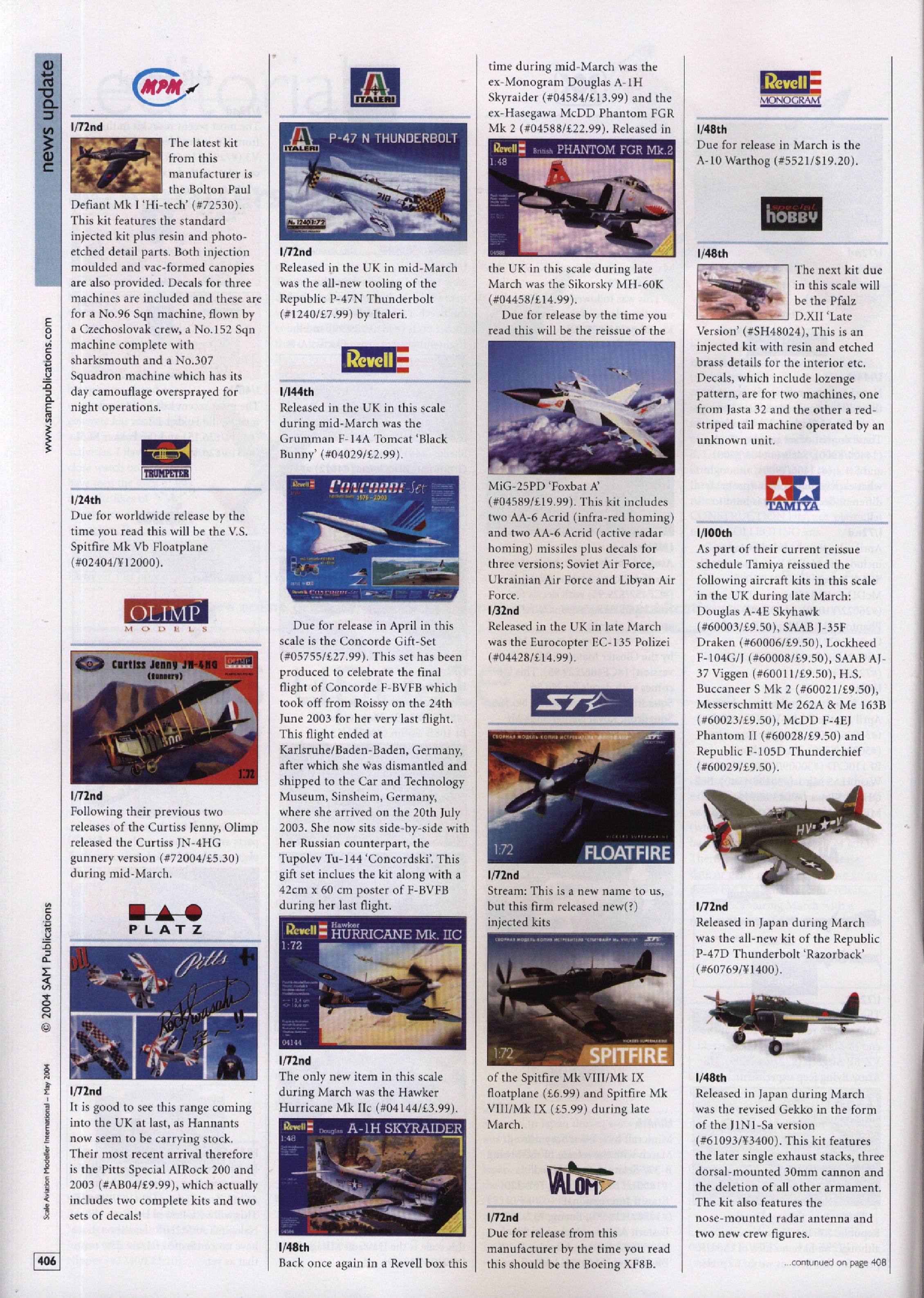 Scale Aviation Modeller International 2004-05